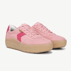 NEW in a box Dr Scholl’s pink time off win lace sneakers 7